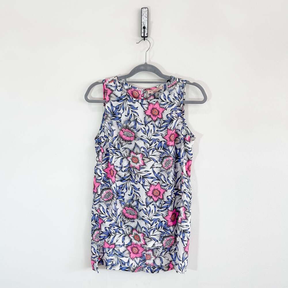 NWOT Women's Small Philosophy Floral Sleeveless Tunic Tank